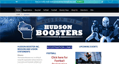 Desktop Screenshot of hudsonboosters.org
