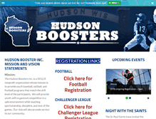Tablet Screenshot of hudsonboosters.org